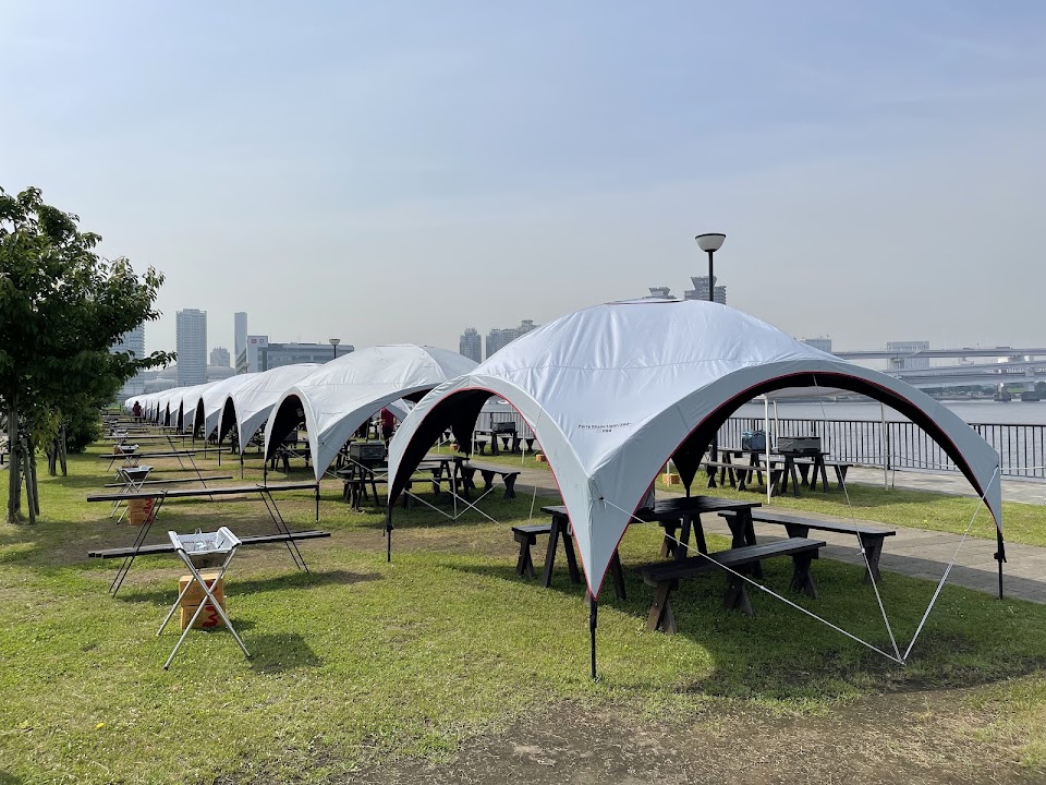 豊洲ぐるり公園手ぶらBBQ広場の画像