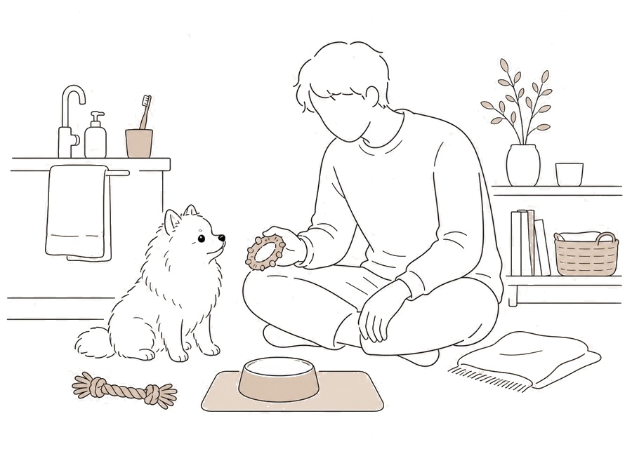 犬が歯みがきを嫌がる時、おもちゃを使う前に知っておきたいこと。の画像