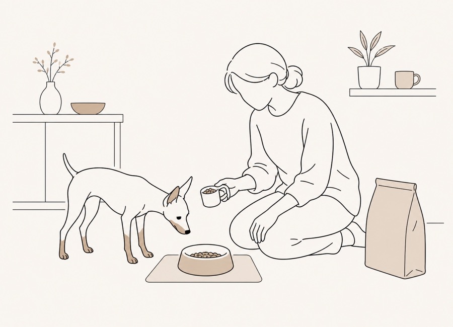 犬がドッグフードを食べない時、変える前に確認すること。の画像