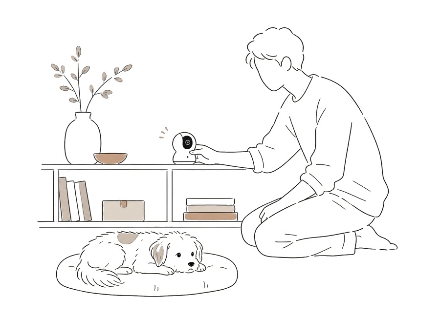 犬の留守番にペットカメラは必要？おすすめ比較と選び方【Furbo・SwitchBot】の画像