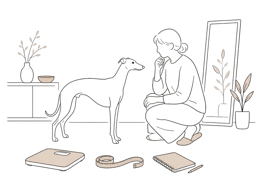 犬の適正体重を数字だけで決めない。の画像