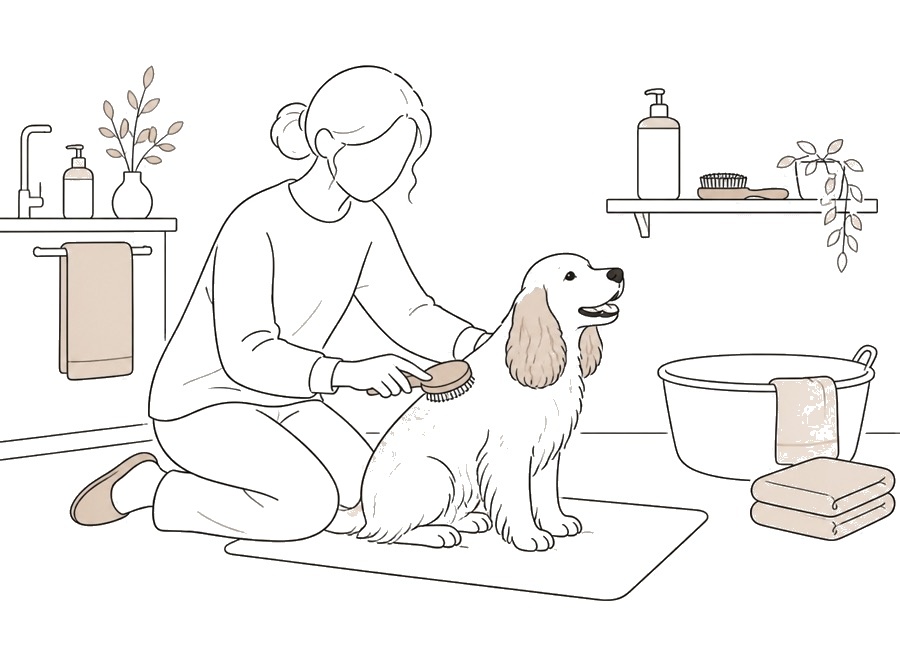 犬のシャンプー頻度を決める時の見方。の画像