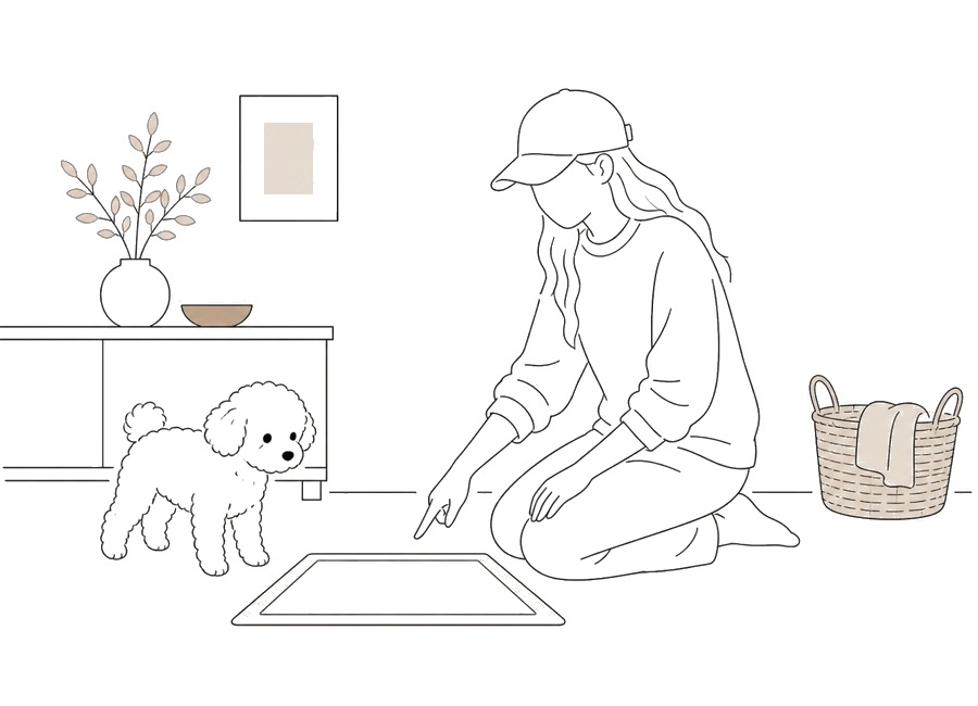 犬のトイレ失敗が続く時、最初に見る3つのこと。の画像