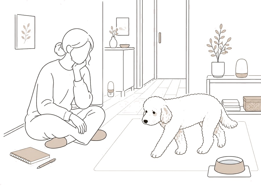 老犬が徘徊する時、叱る前に見ること。の画像