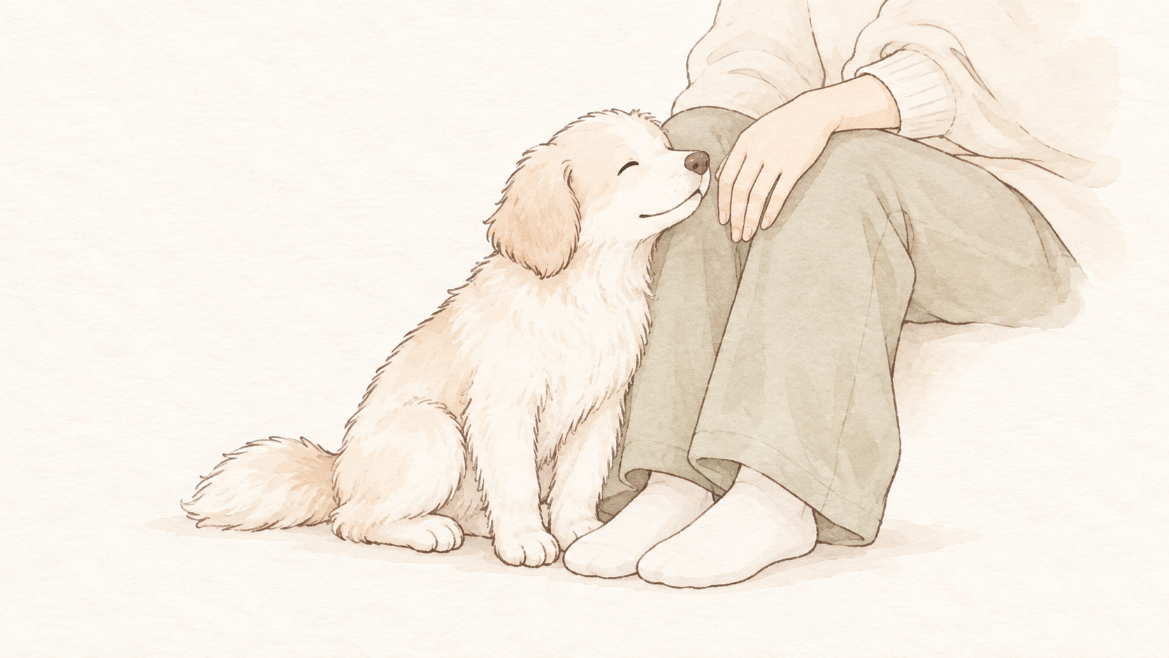 犬が好きと伝えてくる仕草。甘えと信頼のサインを見分けるの画像